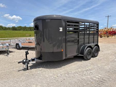 New 2026 Delta 14  2 Slant Horse Trailer
