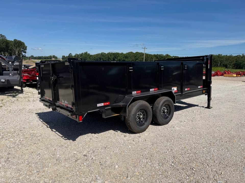 New 2026 Trailmaxx 16"x3" Gooseneck Dump Trailer
