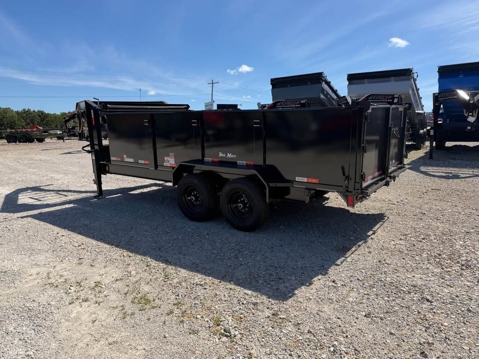 New 2026 Trailmaxx 16"x3" Gooseneck Dump Trailer
