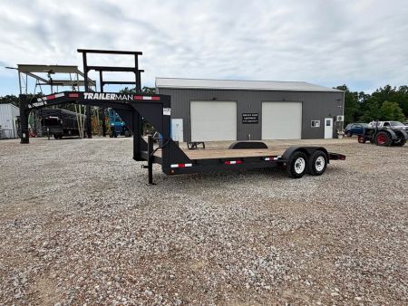 New 2004 Trailerman 20  gn equipment trailer