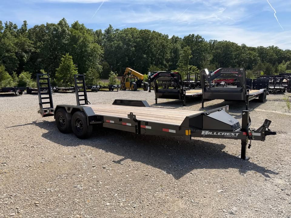 New 2026 Hillcrest 18"+2" 14k equipment trailer