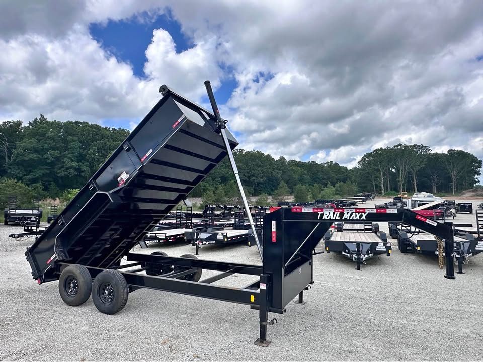 New 2026 Trail Maxx Gooseneck dump trailer