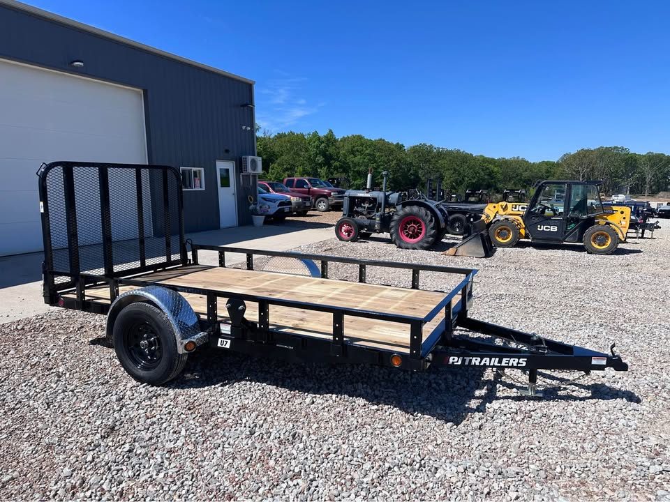 New 2026 PJ U7 utility trailer 12"x77"