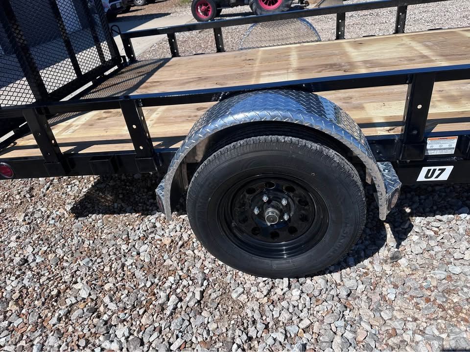 New 2026 PJ U7 utility trailer 12"x77"