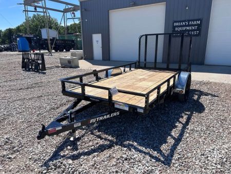 New 2026 PJ U7 utility trailer 12"x77"