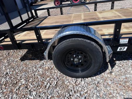 New 2026 PJ U7 utility trailer 12"x77"