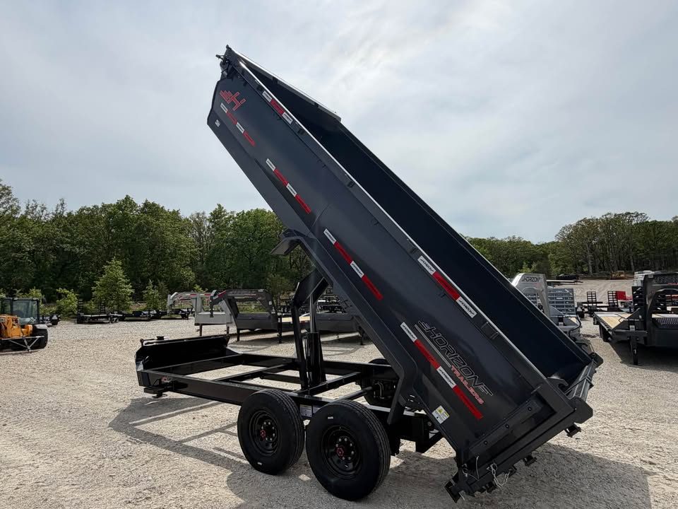 New 2026 Horizon trailers  HZ7 bumper pull 17K