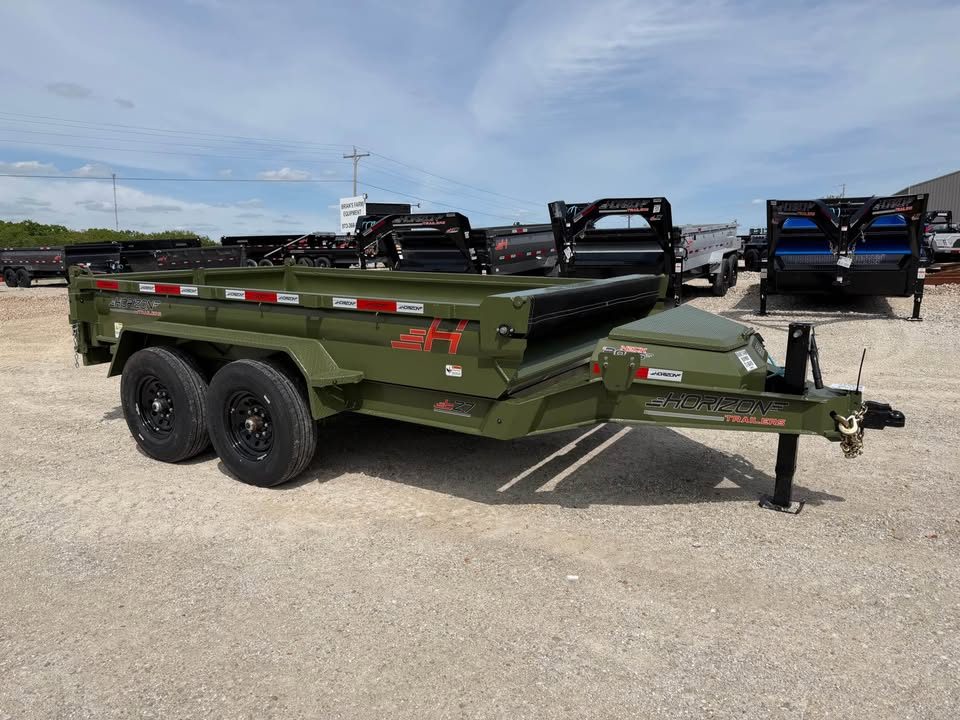 New 2026 Horizon  EZ7 12" Dump Trailer