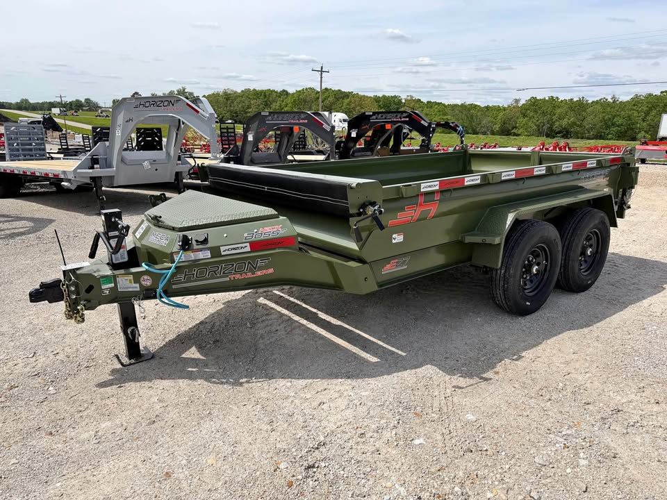 New 2026 Horizon  EZ7 12" Dump Trailer