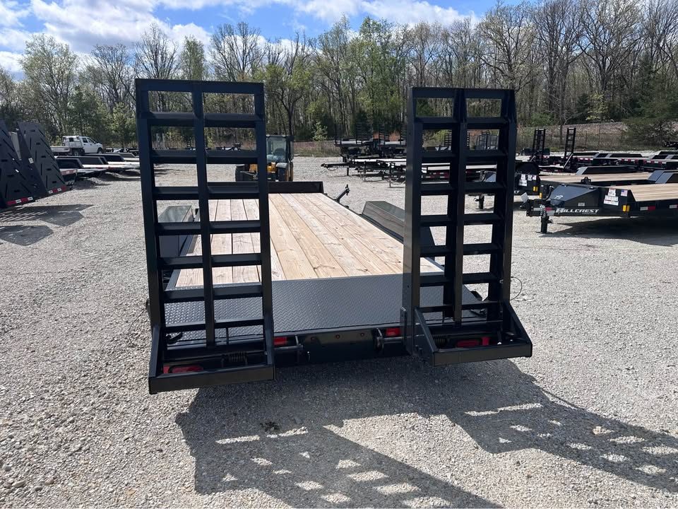 New 2026 Hillcrest trailers 20" equipment trailer 16k