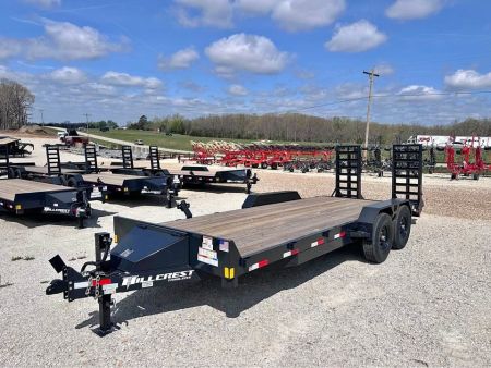 New 2026 Hillcrest trailers 20  equipment trailer 16k