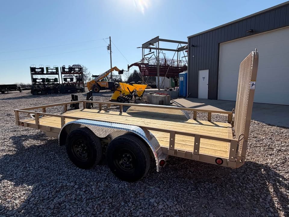 New 2026 PJ UK 14"x77" utility trailer