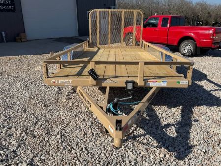 New 2026 PJ UK 14"x77" utility trailer