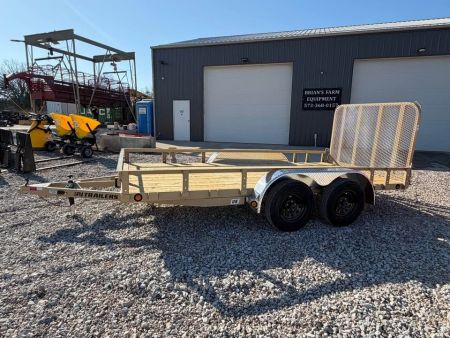 New 2026 PJ UK 14"x77" utility trailer