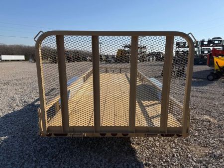 New 2026 PJ UK 18"x 77" utility trailer