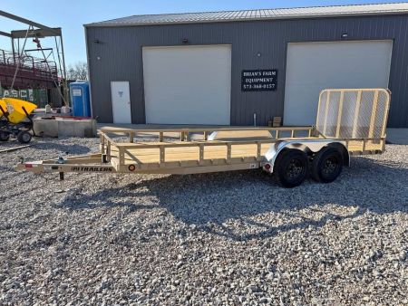 New 2026 PJ UK 18 x 77  utility trailer