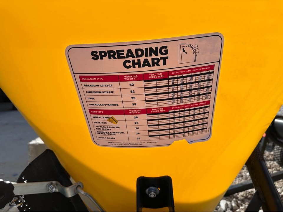 New Grass seeder 992 pound
