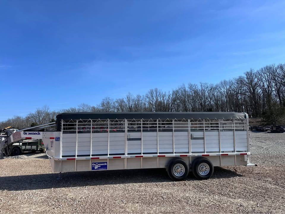 New 2026 Gooseneck 24" x 6"8" aluminum stock