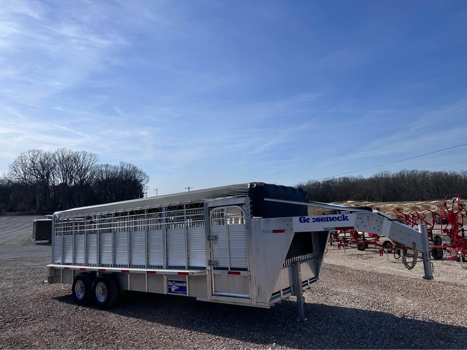 New 2026 Gooseneck 24" x 6"8" aluminum stock