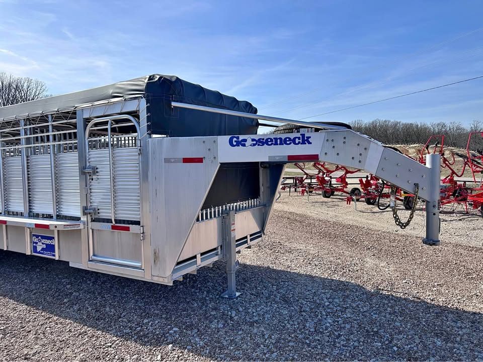 New 2026 Gooseneck 24" x 6"8" aluminum stock