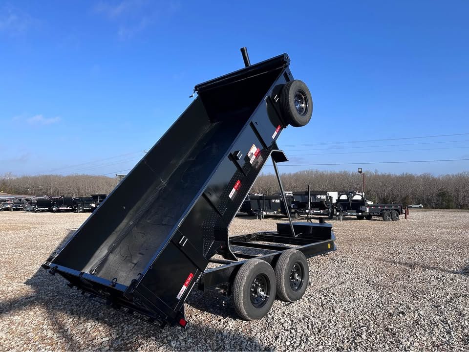 New 2026 Trail Maxx 14" dump trailer
