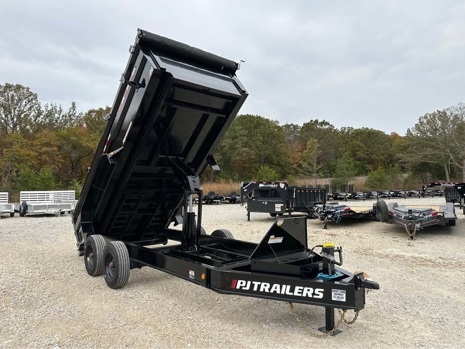 New 2026 PJ de 22k dump trailer