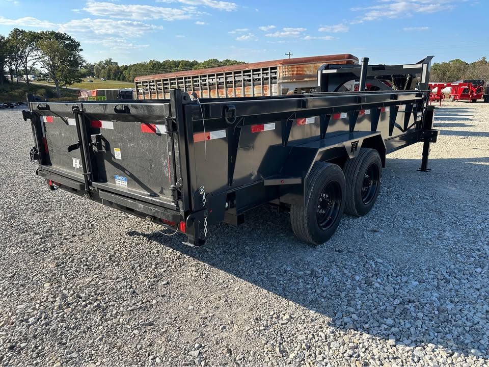 New 2026 Hillcrest  17.6k gooseneck dump trailer