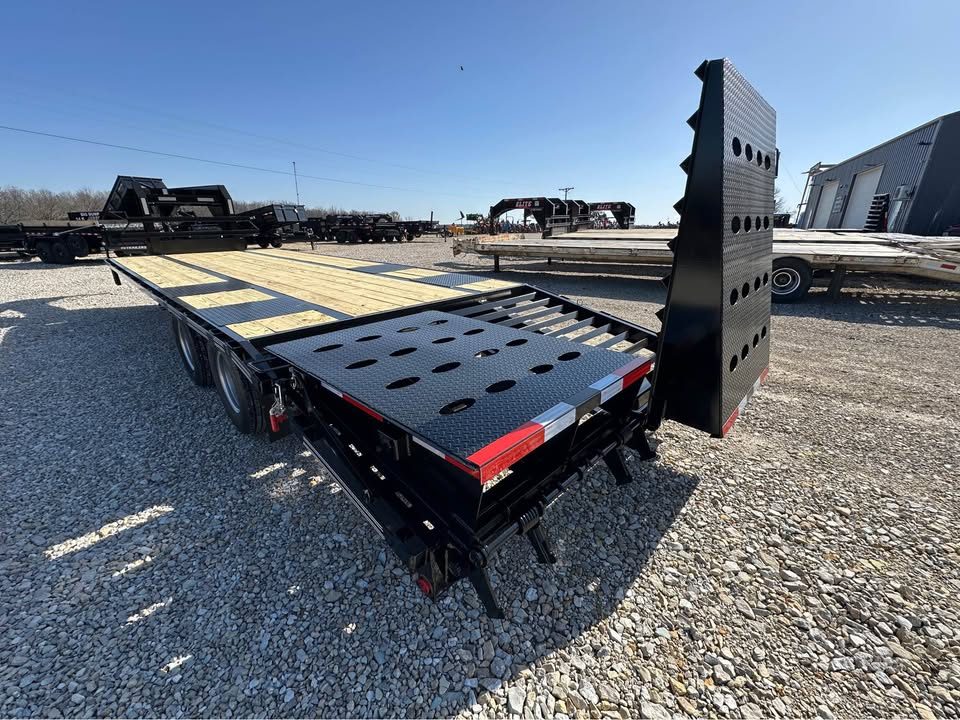 New 2025 Elite  20+5" dual tandem gooseneck