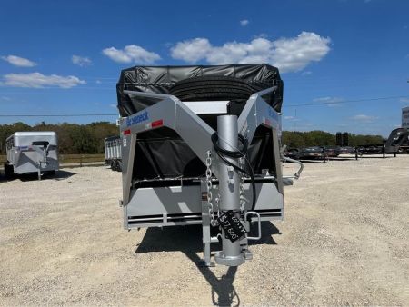 New 2026 Gooseneck brand stock trailer 20"x6"8" steel stock trailer
