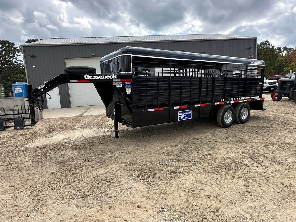 New 2026 Gooseneck  20"x6"8" stock trailer