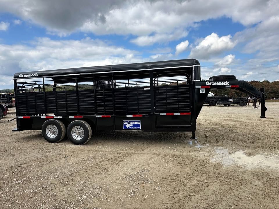 New 2026 Gooseneck  20"x6"8" stock trailer