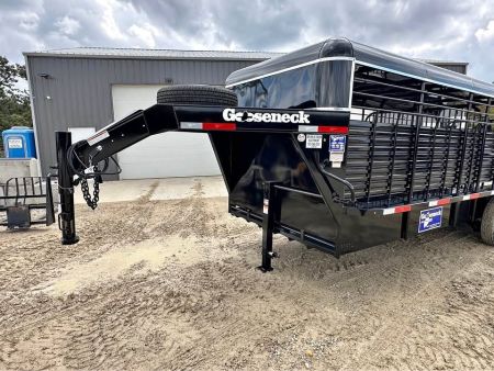 New 2026 Gooseneck  20 x6 8  stock trailer