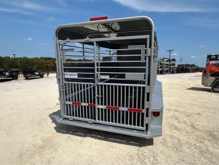 New 2026 Gooseneck stock trailers  16"x6"8" metal top