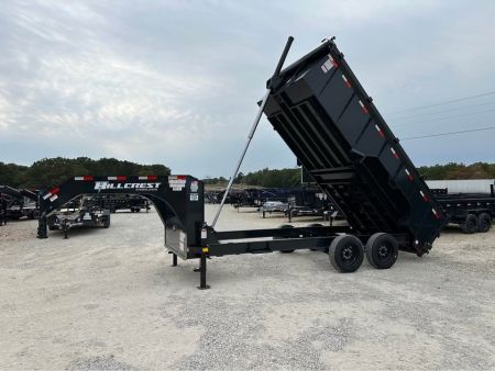 New 2026 Hillcrest  17.6K gooseneck dump trailer