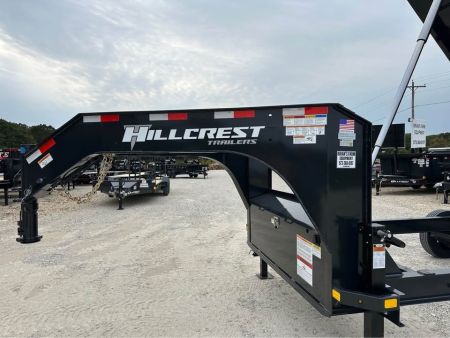 New 2026 Hillcrest  17.6K gooseneck dump trailer