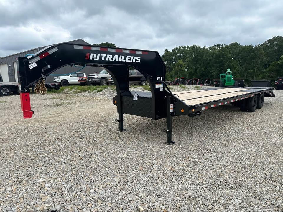 New 2026 PJ trailers  25+5" , hydraulic disc brakes