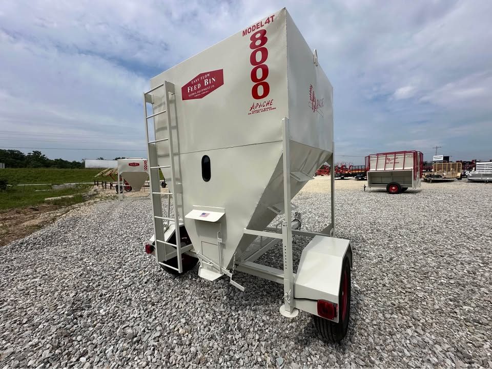 New 2026 Apache  4 ton portable feed bin