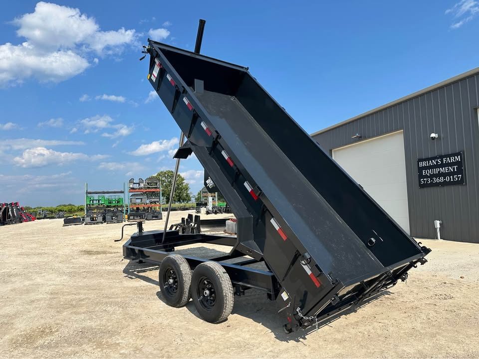 New 2025 Hillcrest  16" dump trailer