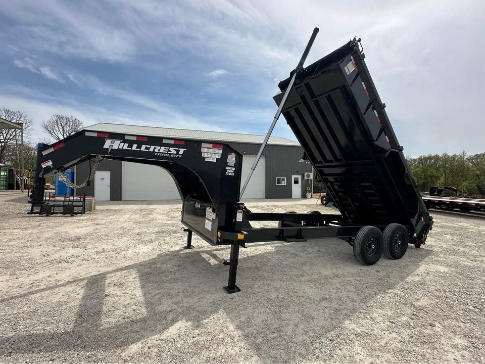 New 2025 Hillcrest 16" gooseneck 15.9k