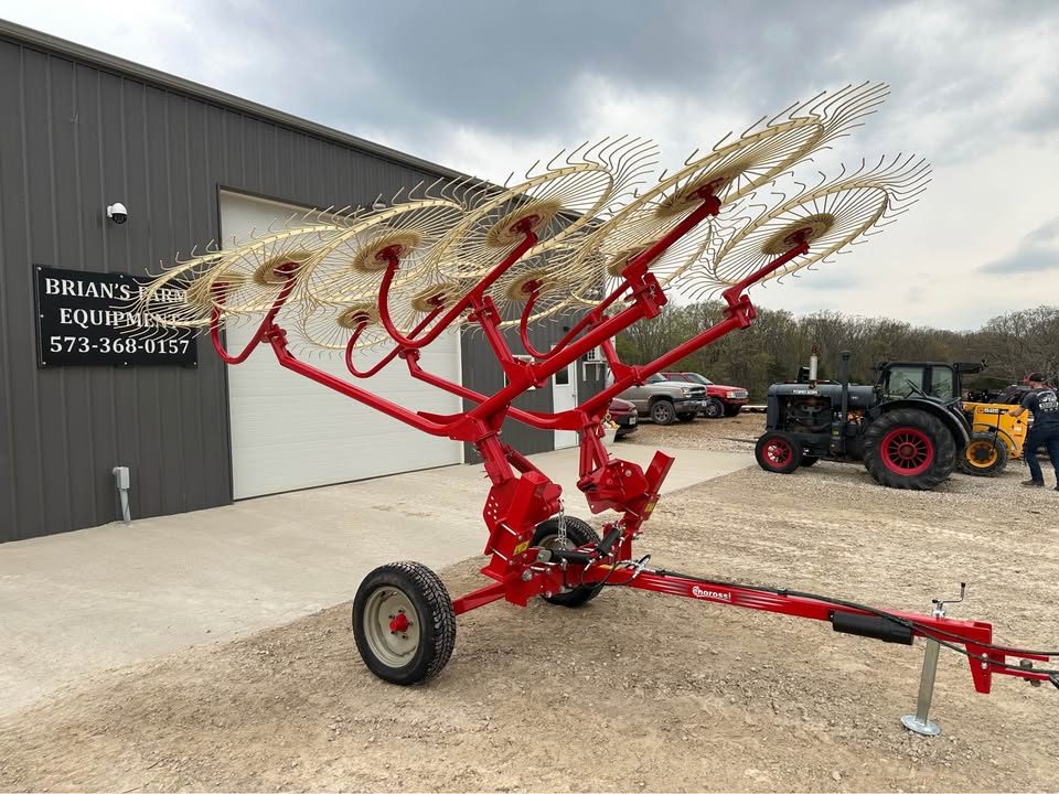 New 2025 Enorossi  Cady 10 wheel rake
