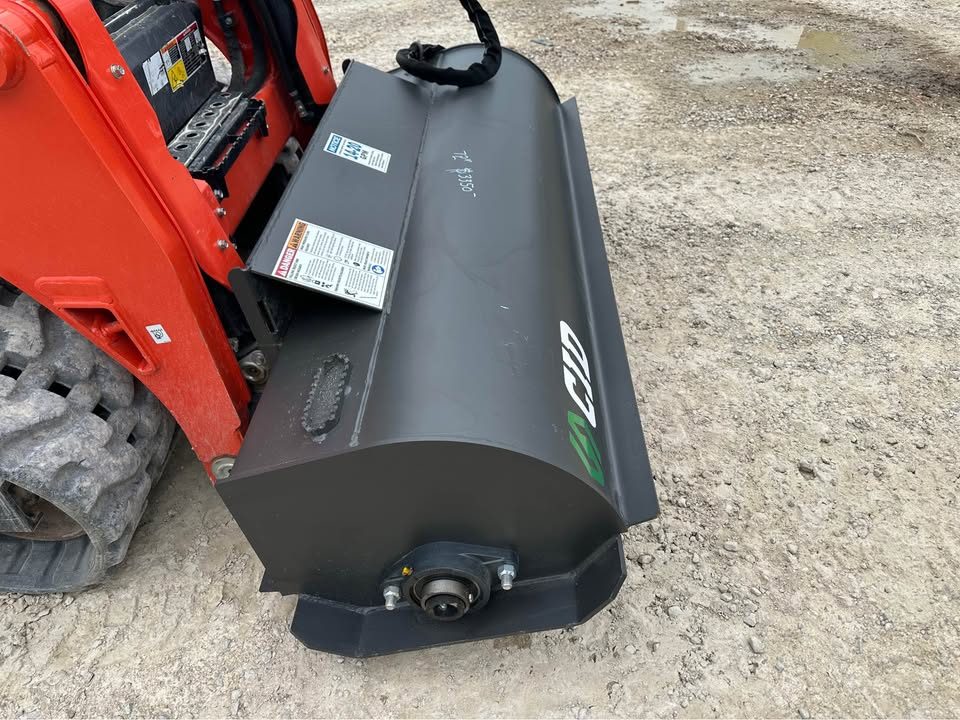 New 2025 CID skid steer tiller 72"