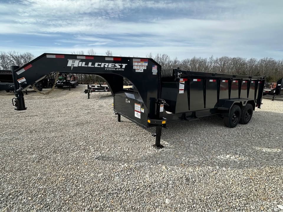 New 2025 Hillcrest 16" gn dump 17.6k