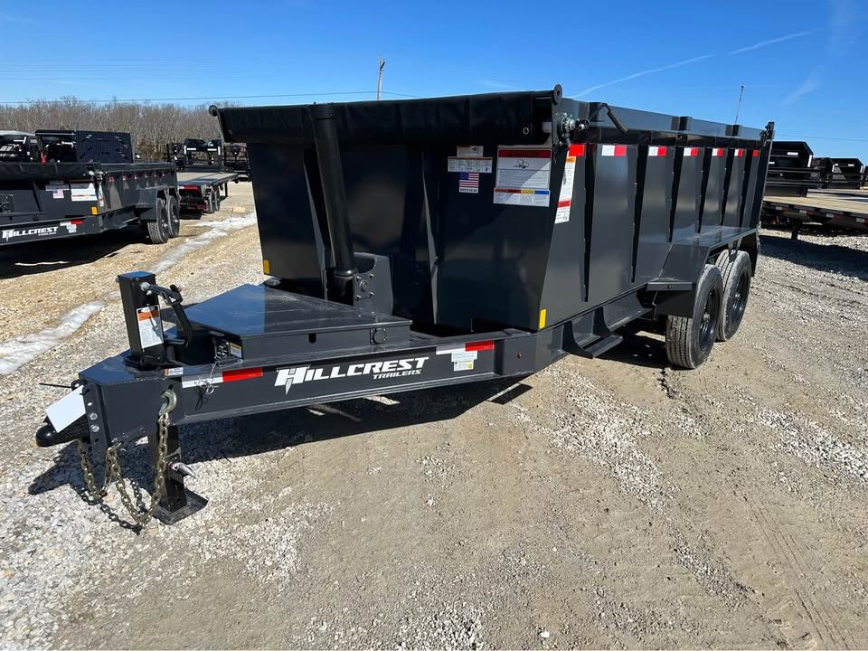 New 2026 Hillcrest 17.6 k dump trailer