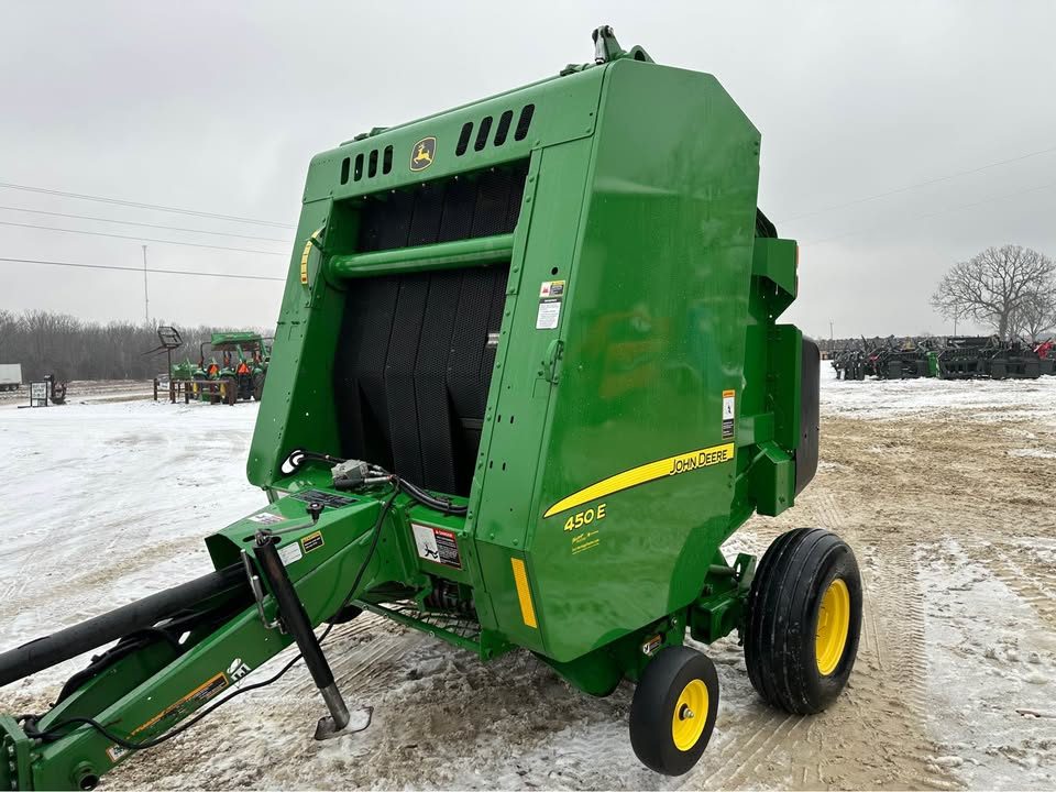 Used 2018 John Deere 450e baler