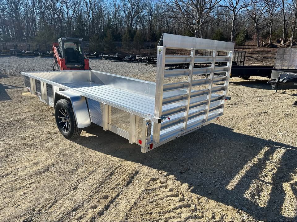 New 2025 Sport Haven 6" x14" aluminum trailer