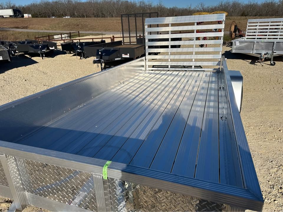 New 2025 Sport Haven 6" x14" aluminum trailer