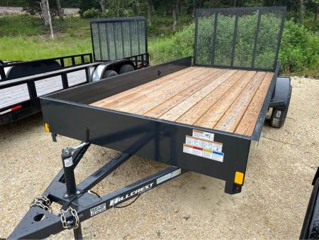 New 2024 Hillcrest 76"w x14" l utility trailer