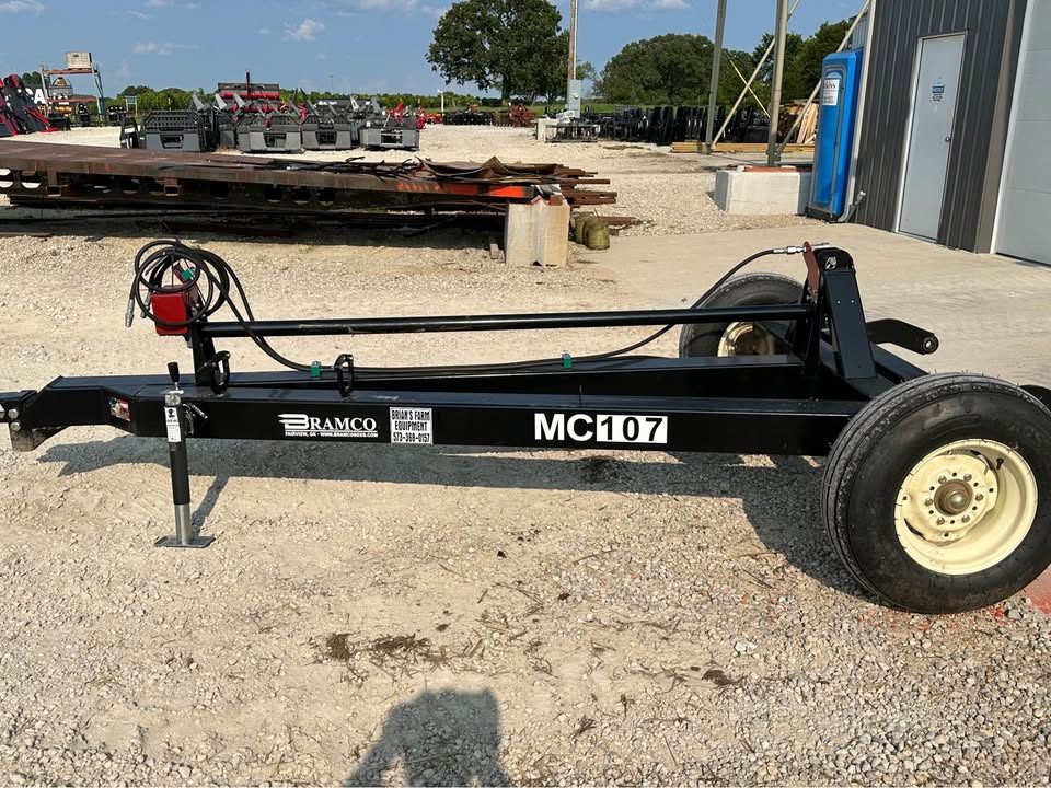 New 2024 Bramco MC107 disc mower caddy