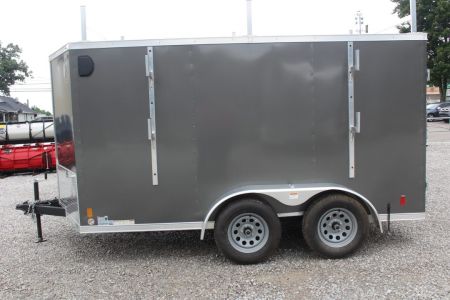 New 2027 Darkhorse Cargo DHW 7' x 12' Cargo / Enclosed Trailer - DOUBLE REAR DOOR - 7000# GVW