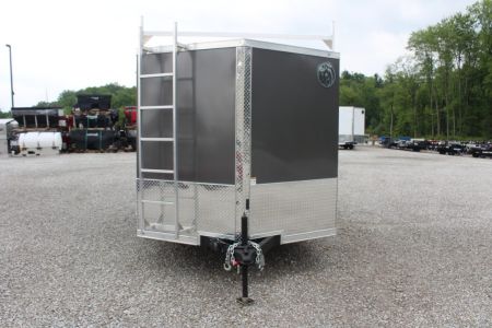 New 2027 Darkhorse Cargo DHW 7' x 12' Cargo / Enclosed Trailer - DOUBLE REAR DOOR - 7000# GVW